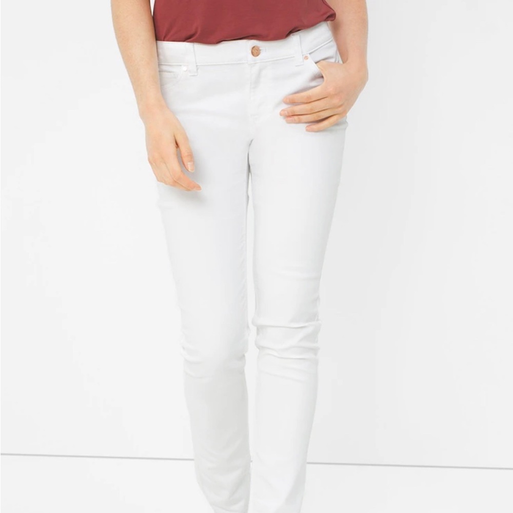 White House Black Market White Jean